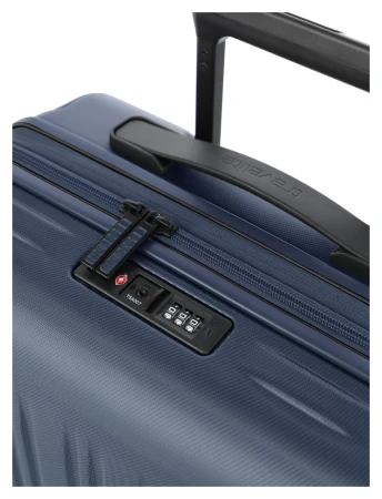 Travelite Dynamic M exp Denim Blue cestovní kufr