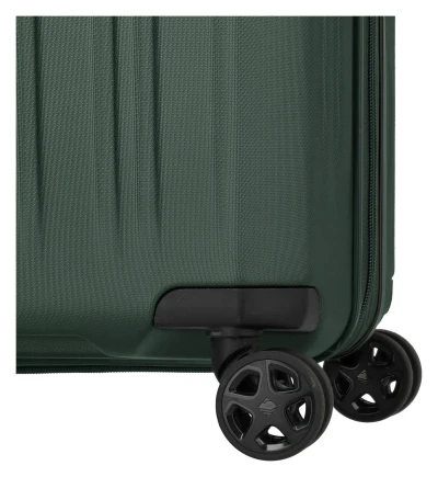 Travelite Dynamic M exp zelený cestovní kufr