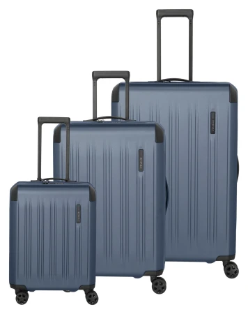 Travelite Dynamic S, M, L modrá sada kufrů