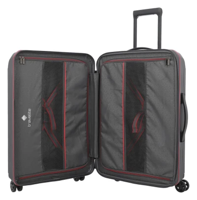 Travelite Dynamic S, M, L antracitová sada kufrů