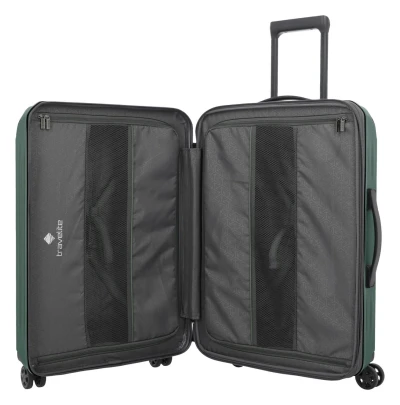 Travelite Dynamic S, M, L zelená sada kufrů
