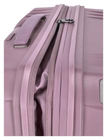 Travelite Elvaa 4w M Rosé kufr + kosmetická taštička zdarma