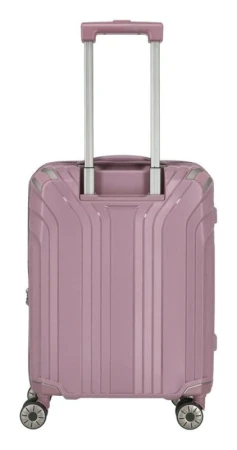 Travelite Elvaa 4w S Rosé kufr + kosmetická taštička zdarma