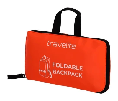 Travelite oranžový skládací batoh