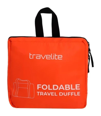 Travelite oranžová skládací cestovní taška