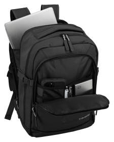 Travelite Kick Off Cabin Backpack Black batoh