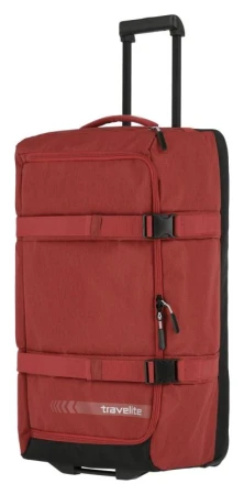 Travelite Kick Off Wheeled Duffle L Red taška