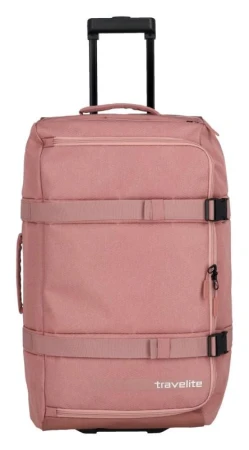 Travelite Kick Off Wheeled Duffle L Rosé taška Travelite Kick Off Wheeled Duffle L Rosé taška