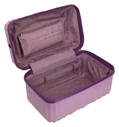 Travelite Lascana Edition Purple Degrade fialová kosmetická taška