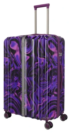 Travelite Lascana Edition L Purple Swirl + kosmetická taštička zdarma Travelite Lascana Edition L Purple Swirl + kosmetická taštička zdarma