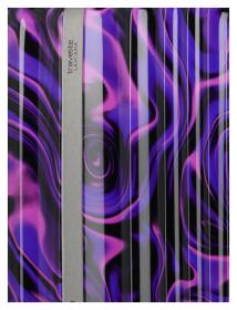 Travelite Lascana Edition L Purple Swirl + kosmetická taštička zdarma