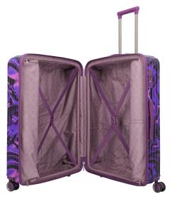 Travelite Lascana Edition L Purple Swirl + kosmetická taštička zdarma