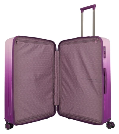 Travelite Lascana Edition S, M, L Purple Degrade sada kufrů
