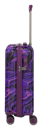 Travelite Lascana Edition S Purple Swirl + kosmetická taštička zdarma