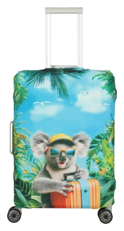Travelite Koala M vícebarevný obal na kufr