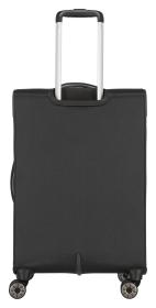 Travelite Miigo 4w M Black kufr + kosmetická taštička zdarma