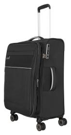 Travelite Miigo 4w M Black kufr + kosmetická taštička zdarma