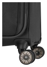 Travelite Miigo 4w M Black kufr + kosmetická taštička zdarma