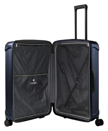 Travelite Millennium L tmavě modrý cestovní kufr