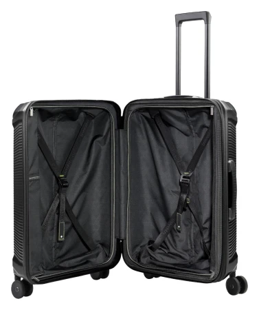 Travelite Millennium M černý cestovní kufr