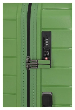 Travelite Mooby L Green kufr + kosmetická taštička zdarma