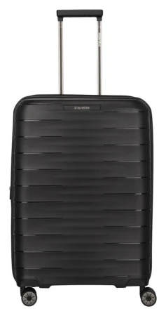 Travelite Mooby M Black kufr + kosmetická taštička zdarma