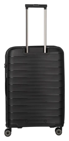 Travelite Mooby M Black kufr + kosmetická taštička zdarma