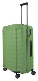 Travelite Mooby M Green kufr + kosmetická taštička zdarma