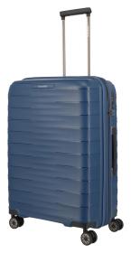 Travelite Mooby M Navy kufr + kosmetická taštička zdarma