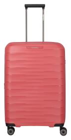 Travelite Mooby M Red kufr + kosmetická taštička zdarma