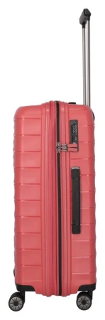 Travelite Mooby M Red kufr + kosmetická taštička zdarma