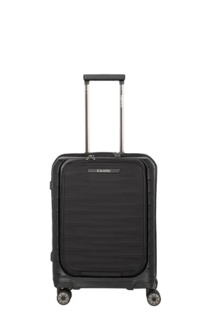Travelite Mooby S Front pocket Black kufr + kosmetická taštička zdarma