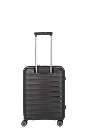 Travelite Mooby S Front pocket Black kufr + kosmetická taštička zdarma