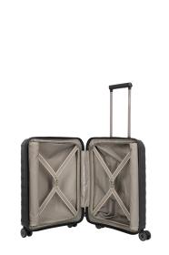 Travelite Mooby S Front pocket Black kufr + kosmetická taštička zdarma