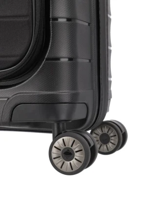 Travelite Mooby S Front pocket Black kufr + kosmetická taštička zdarma