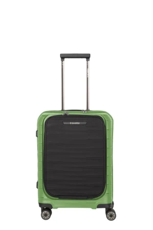 Travelite Mooby S Front pocket Green kufr + kosmetická taštička zdarma