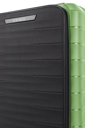 Travelite Mooby S Front pocket Green kufr + kosmetická taštička zdarma