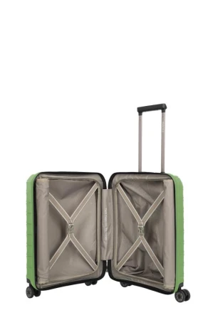 Travelite Mooby S Front pocket Green kufr + kosmetická taštička zdarma