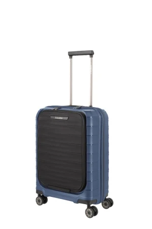 Travelite Mooby S Front pocket Navy kufr + kosmetická taštička zdarma Travelite Mooby S Front pocket Navy kufr + kosmetická taštička zdarma