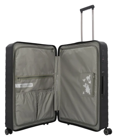 Travelite Mooby S,M,L černá sada kufrů
