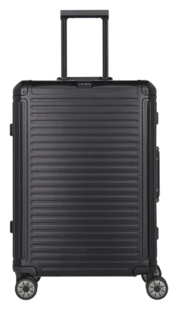 Travelite Next 4w M Black kufr + sleva 500,- na příslušenství