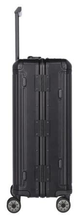 Travelite Next 4w M Black kufr + sleva 500,- na příslušenství