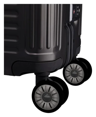 Travelite Next 4w M Black kufr + sleva 500,- na příslušenství