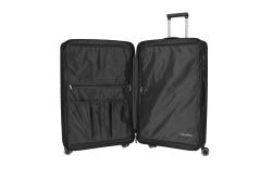 Travelite Orbita L Black kufr + kosmetická taštička zdarma