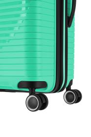 Travelite Orbita L Green kufr + kosmetická taštička zdarma