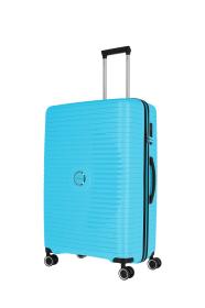 Travelite Orbita L Tyrkysový kufor + kozmetická taštička zadarmo
