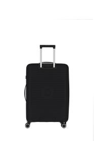 Travelite Orbita M Black kufr + kosmetická taštička zdarma