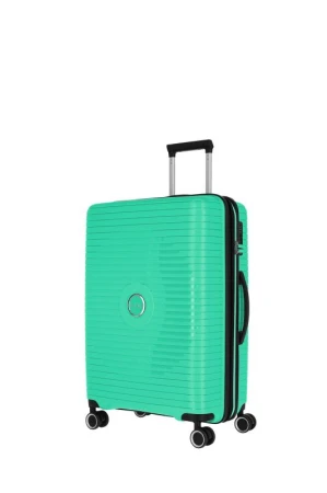 Travelite Orbita M Green kufr + kosmetická taštička zdarma