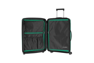 Travelite Orbita M Green kufr + kosmetická taštička zdarma