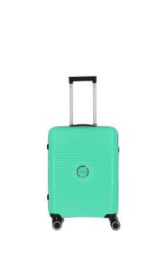 Travelite Orbita S Green kufr + kosmetická taštička zdarma